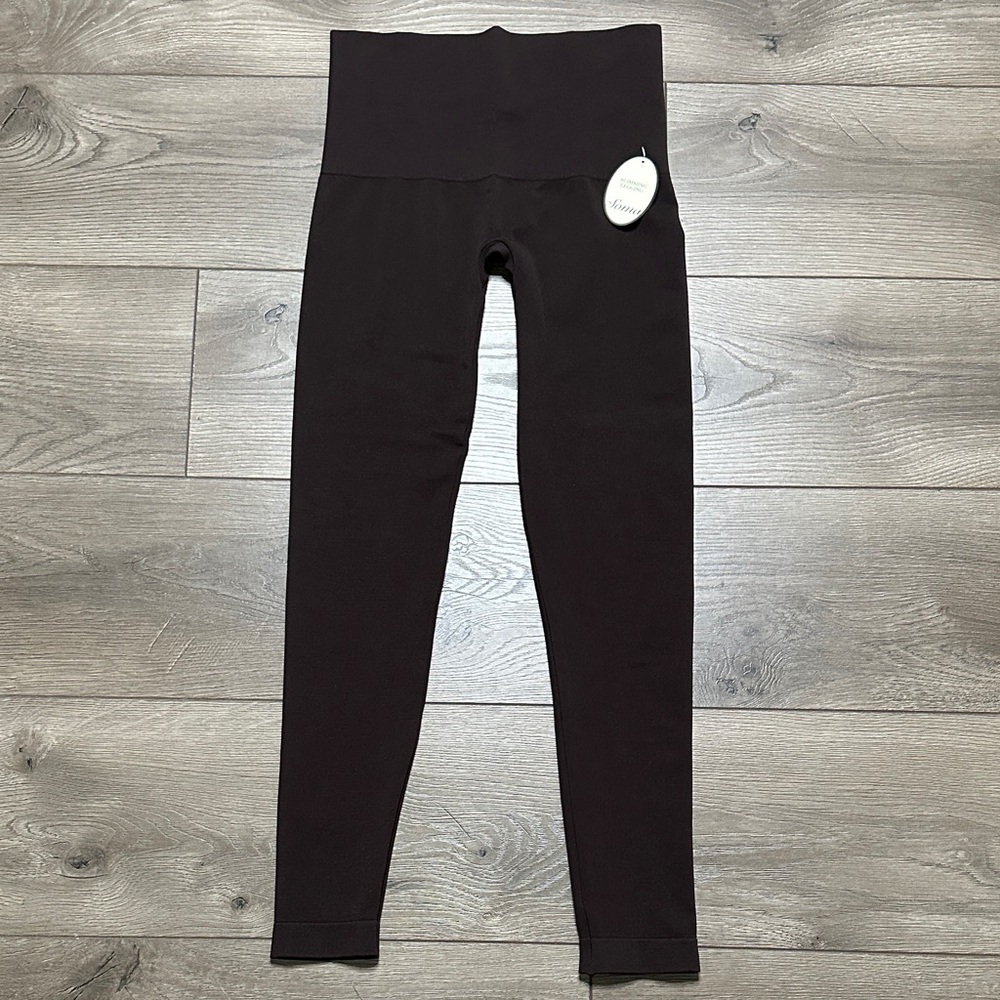 Soma High Rise Slimming Leggings Java Brown Size Small - Picture 2 of 10